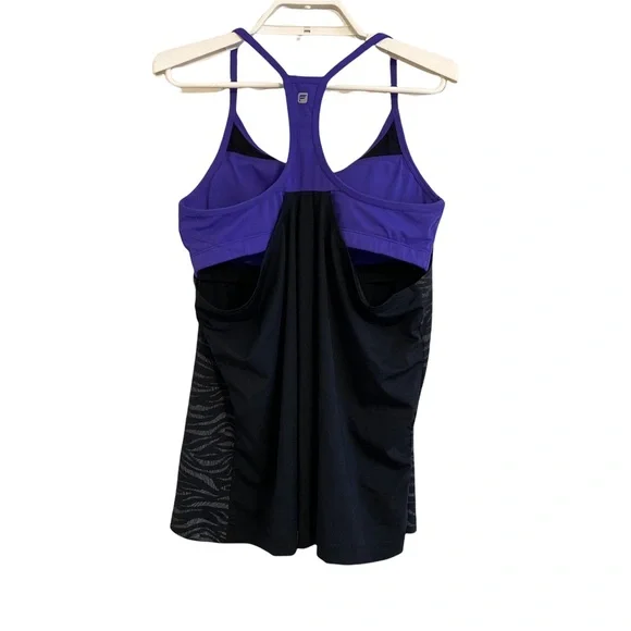 Fabletics Norwalk Tank Purple and Black - Picture 6 of 9